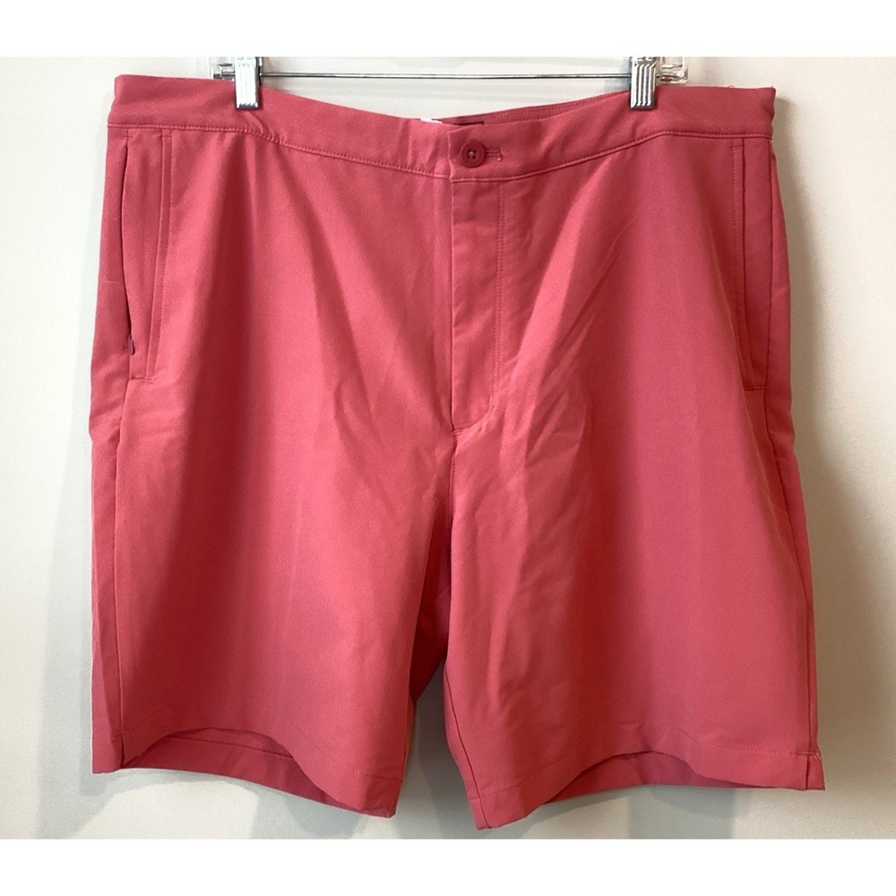 Vineyard‎ Vines Performance Shorts Size 38 Salmon Pink 8 In Sandbar Stretch Golf